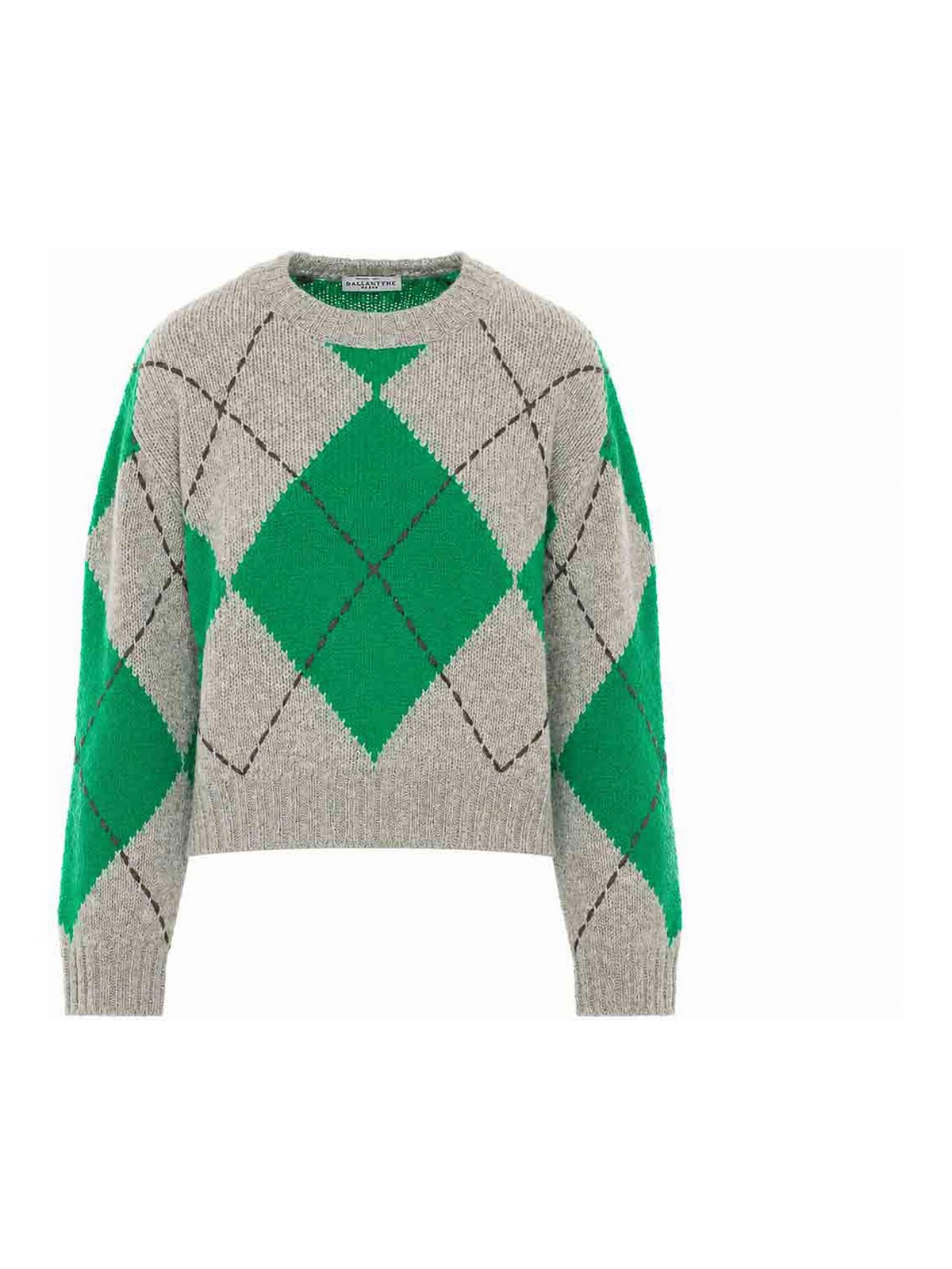 발란티네 knitted 니트 여성 그린 26FW B1P8973W05892542