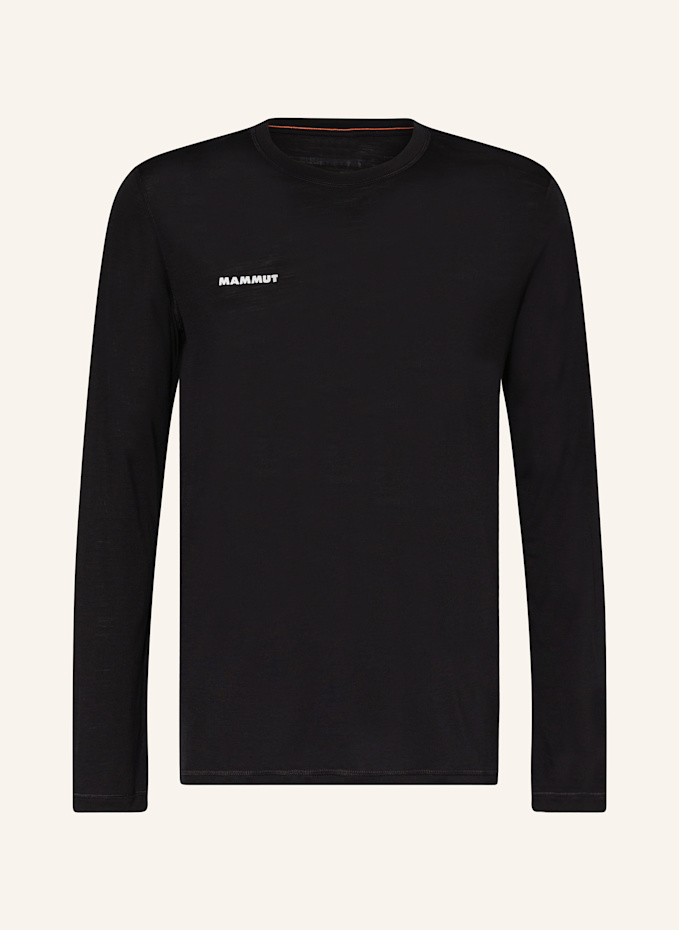 마무트 Long sleeve TREE FL Outdoor 스포츠 상의 남성 블랙 100167054013000
