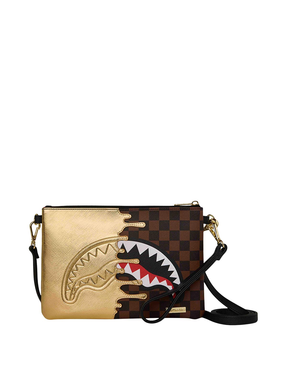 스렉라운드 Center Rip Revealing Check Clutch 클러치 남성 골드 26FW B9344SHARKSINPARISGOLDDRIP