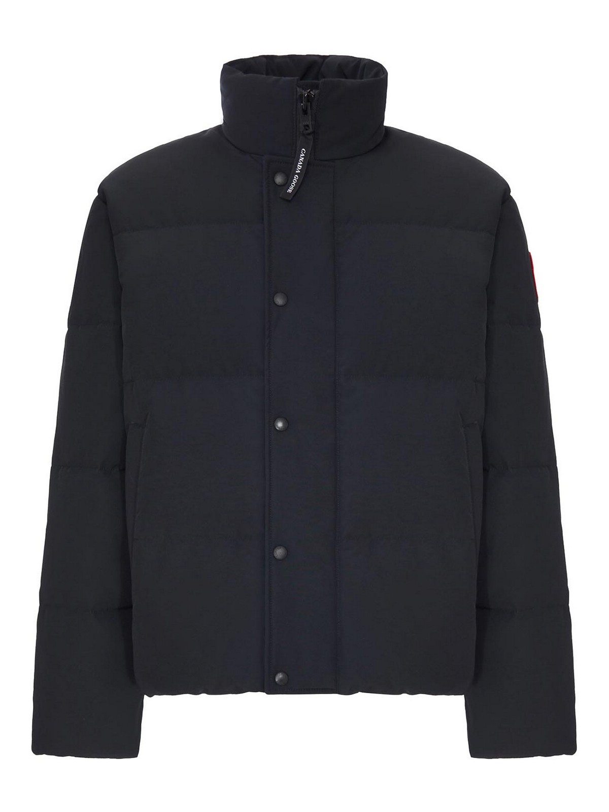 캐나다구스 Short High Collar 패딩 남성 블랙 26FW CG3833M9061