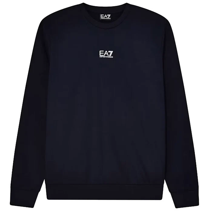 엠포리오 아르마니 FELPA LOGO 니트 남성 블루 8NPM30PJVRZ1562BLU