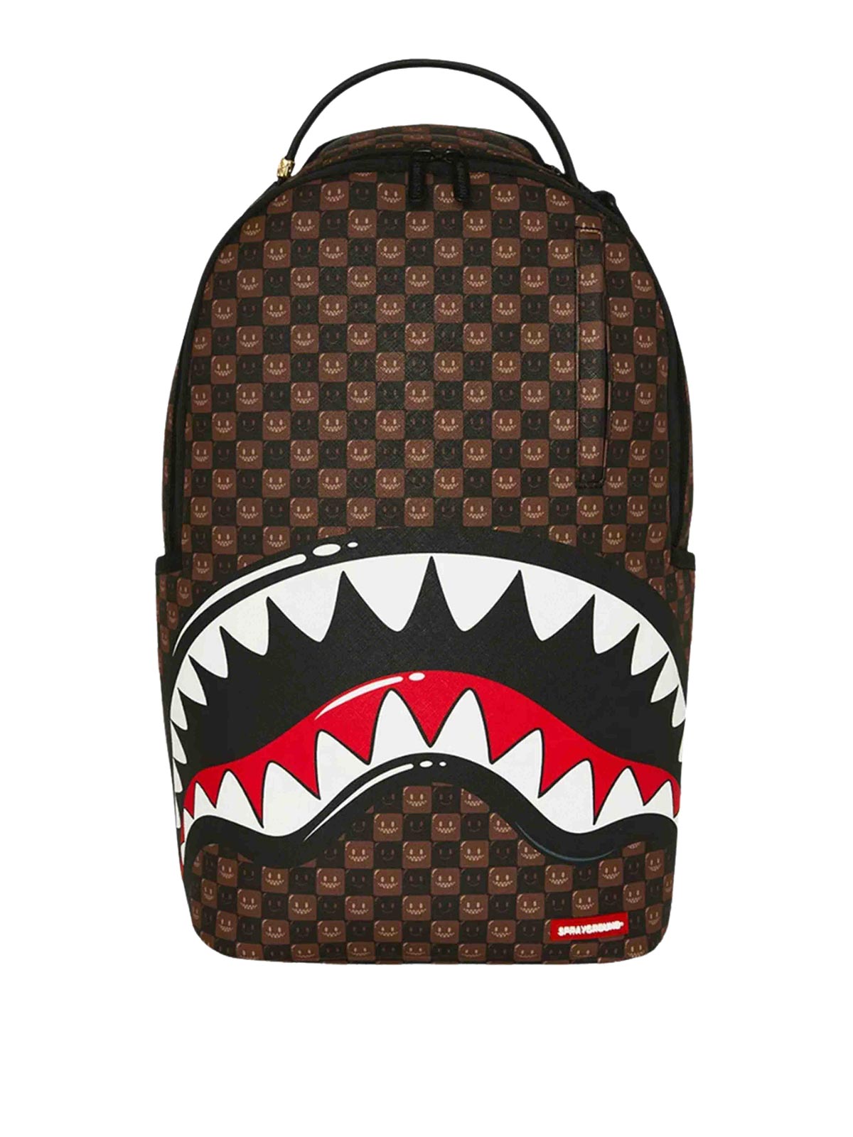 스렉라운드 Sharks Paris Wtf Bubble Check 백팩 남성 브라운 26FW B8634SHARKSINPARISWTFBUBBLE