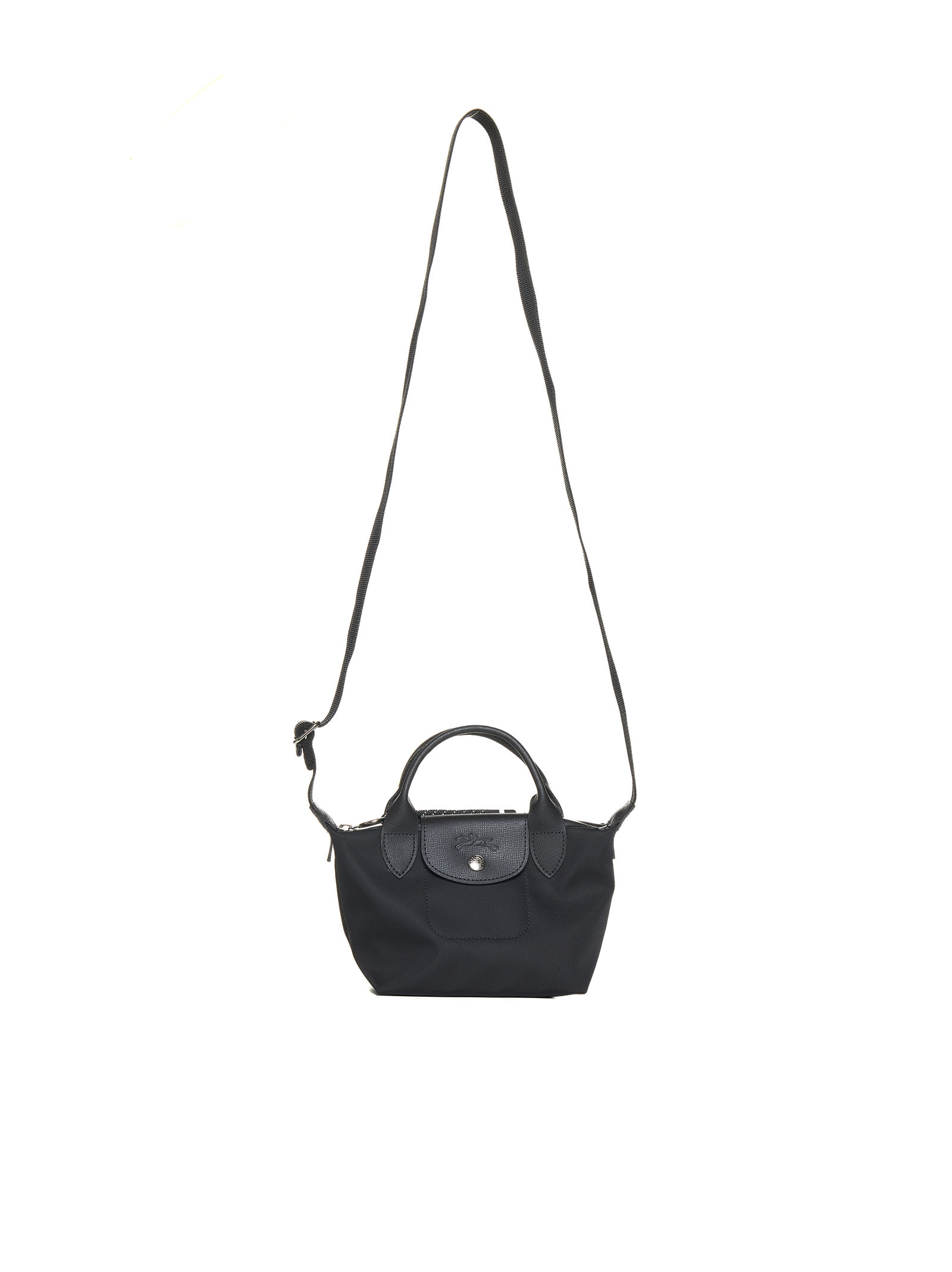 롱샴 Borsa Le Pliage Energy XS riciclato e pelle a grana 크로스백 여성 블랙 26FW L1500HSR001