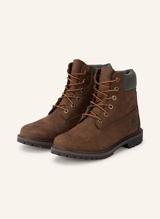 팀버랜드 Lace-up hiking 아웃도어 스니커즈 여성 브라운 100313318215000