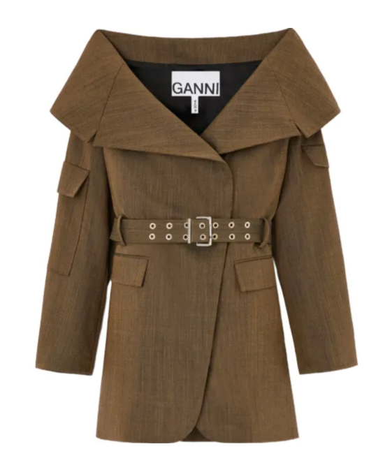 가니 suit 수트 여성 그린 26SS A1020049ZXZ