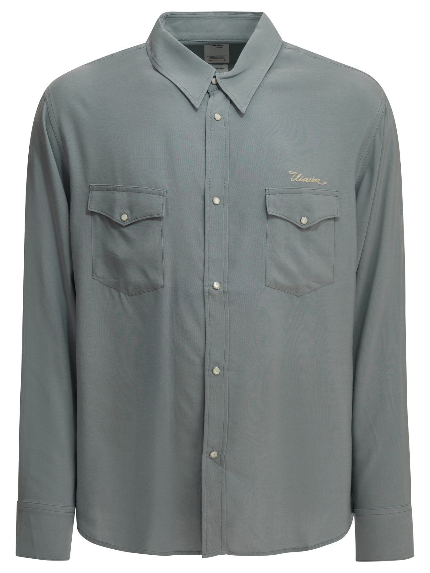 비스빔 Meridian Casual 긴팔 셔츠 남성 그레이 26FW 0126205011003GREY