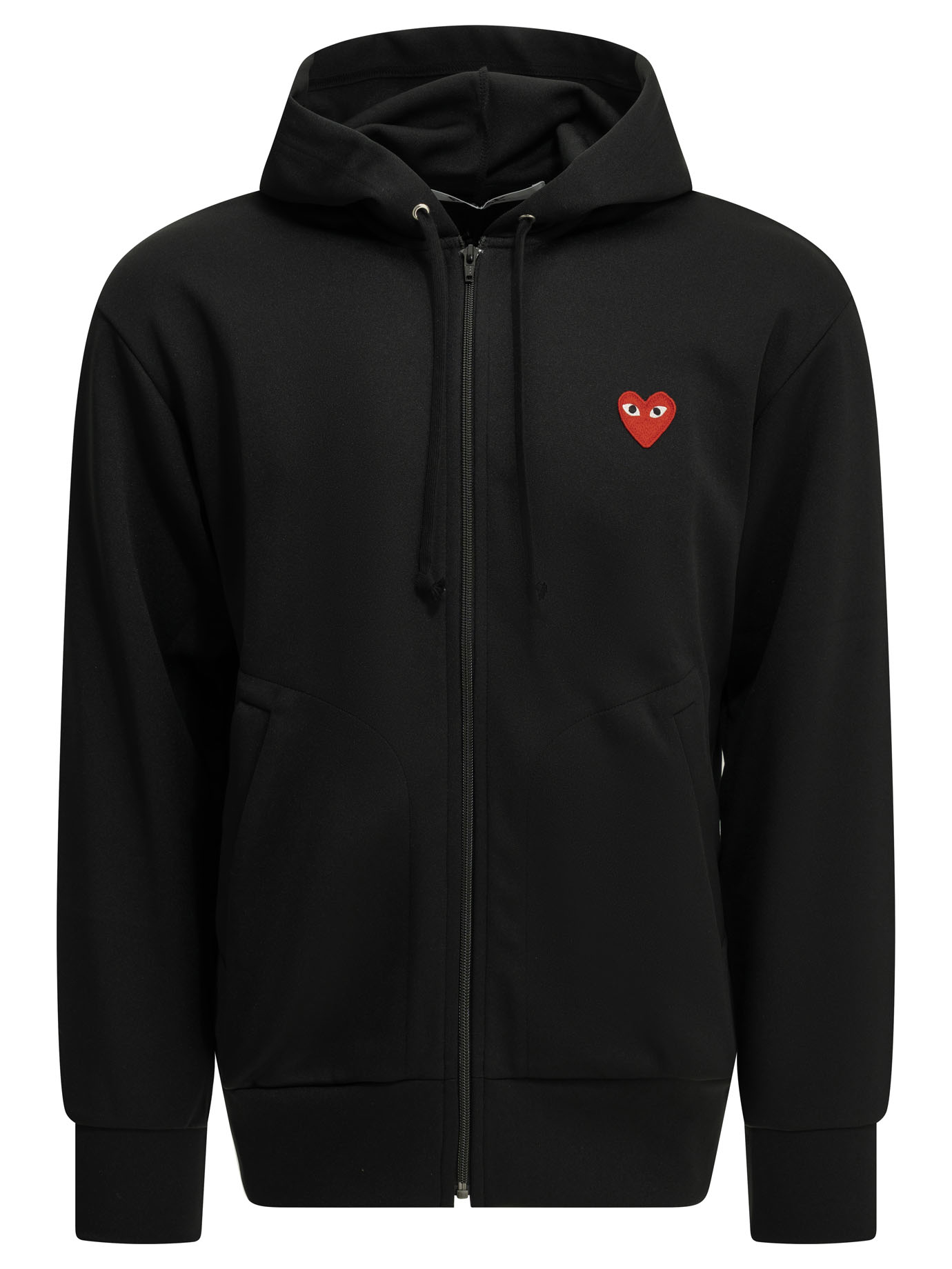 꼼데가르송 Heart 후디 남성 블랙 26FW AXT1720511BLACK