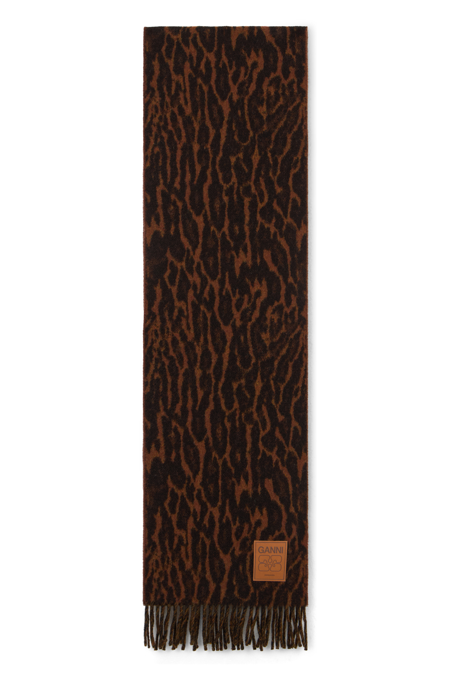 가니 Animal print 스카프/머플러 여성 멀티 26FW B302024311216ZZB