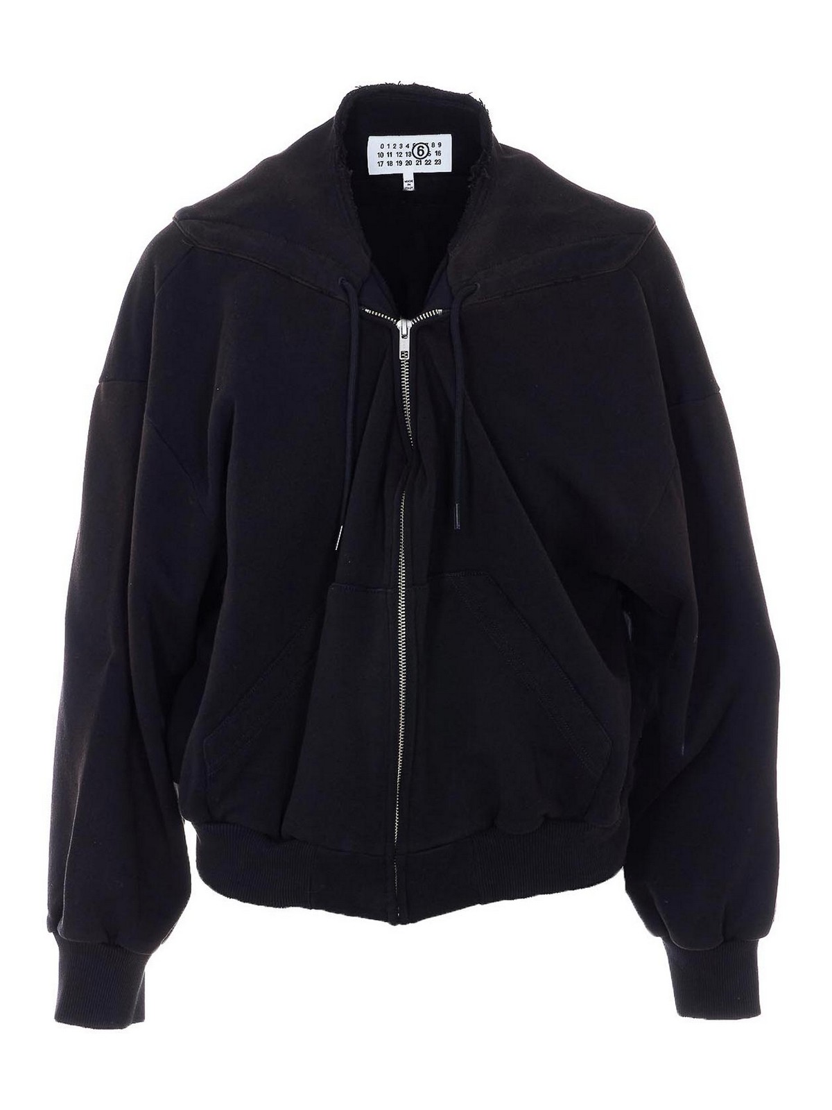 엠엠식스 메종 마르지엘라 knitted 스웨트셔츠 여성 블랙 26SS S52HG0041M25014900BLACK