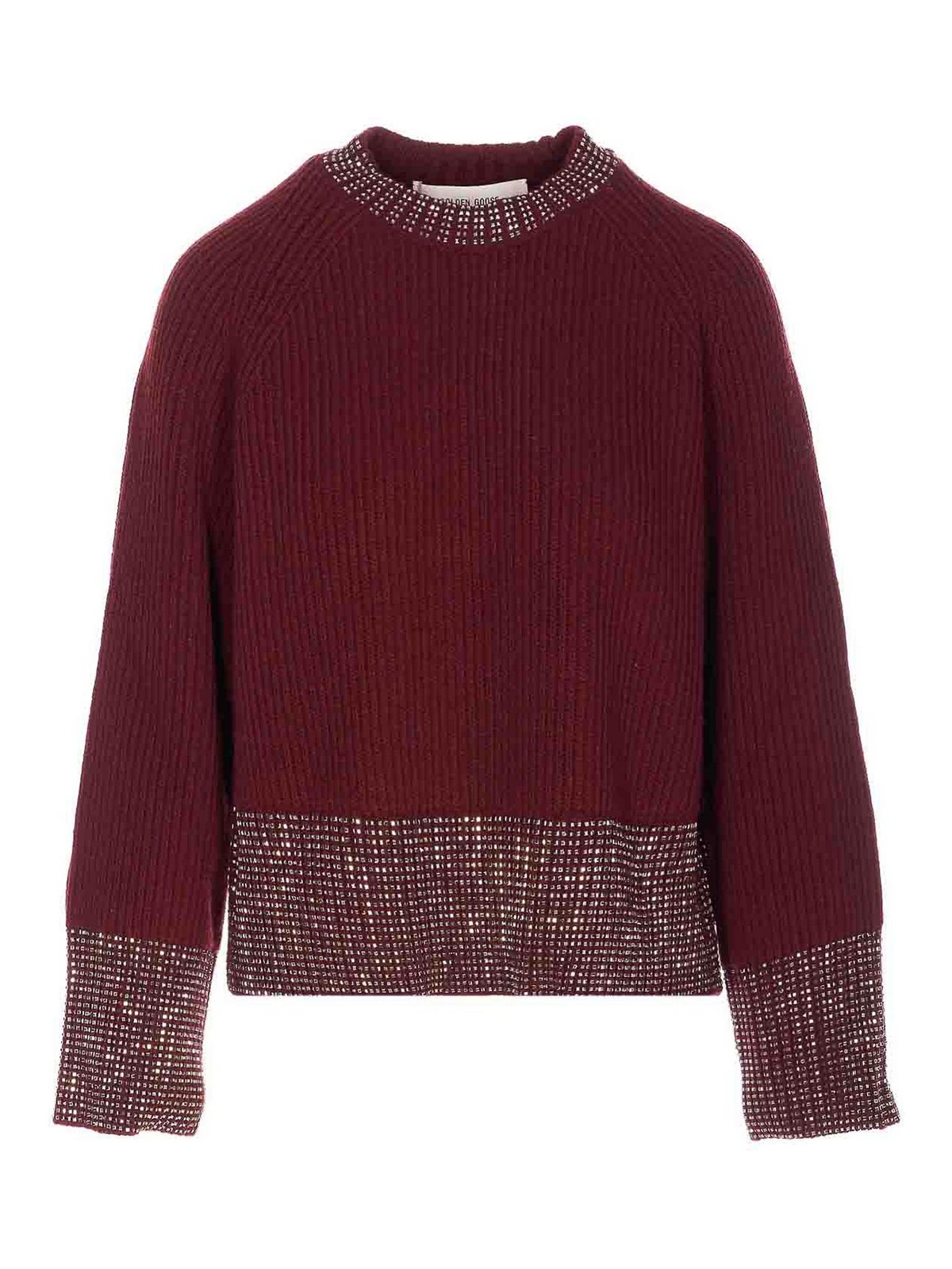 골든구스 knitted 니트 여성 레드 26SS GWP01961P00237140242RED