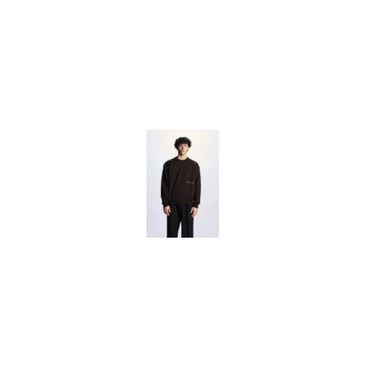 일리 차발리아 니트 남성 브라운 26FW MMSSW002067N097