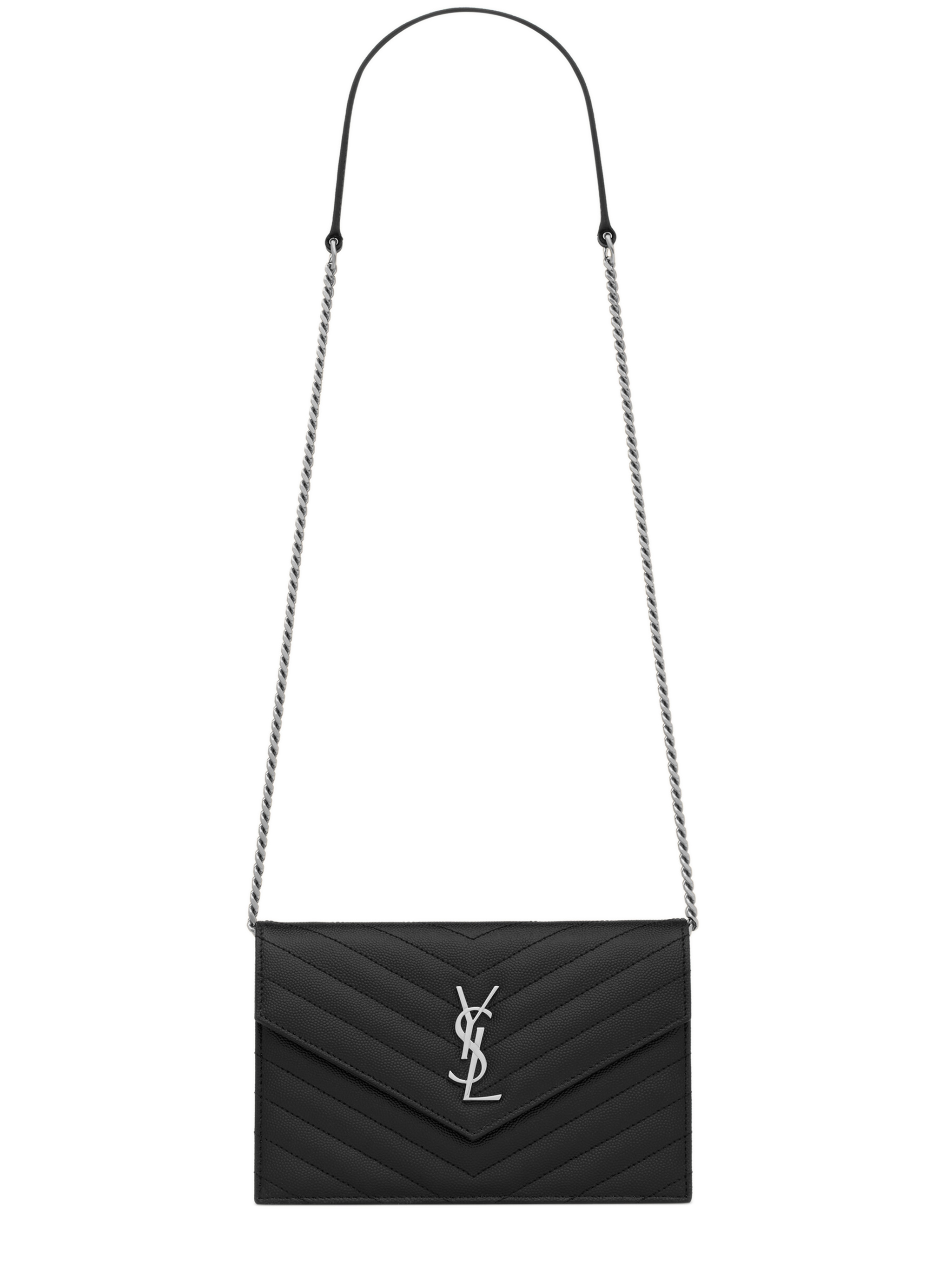 생로랑 Envelope clutch shoulder 숄더백 여성 블랙 26FW 857605BOW021000