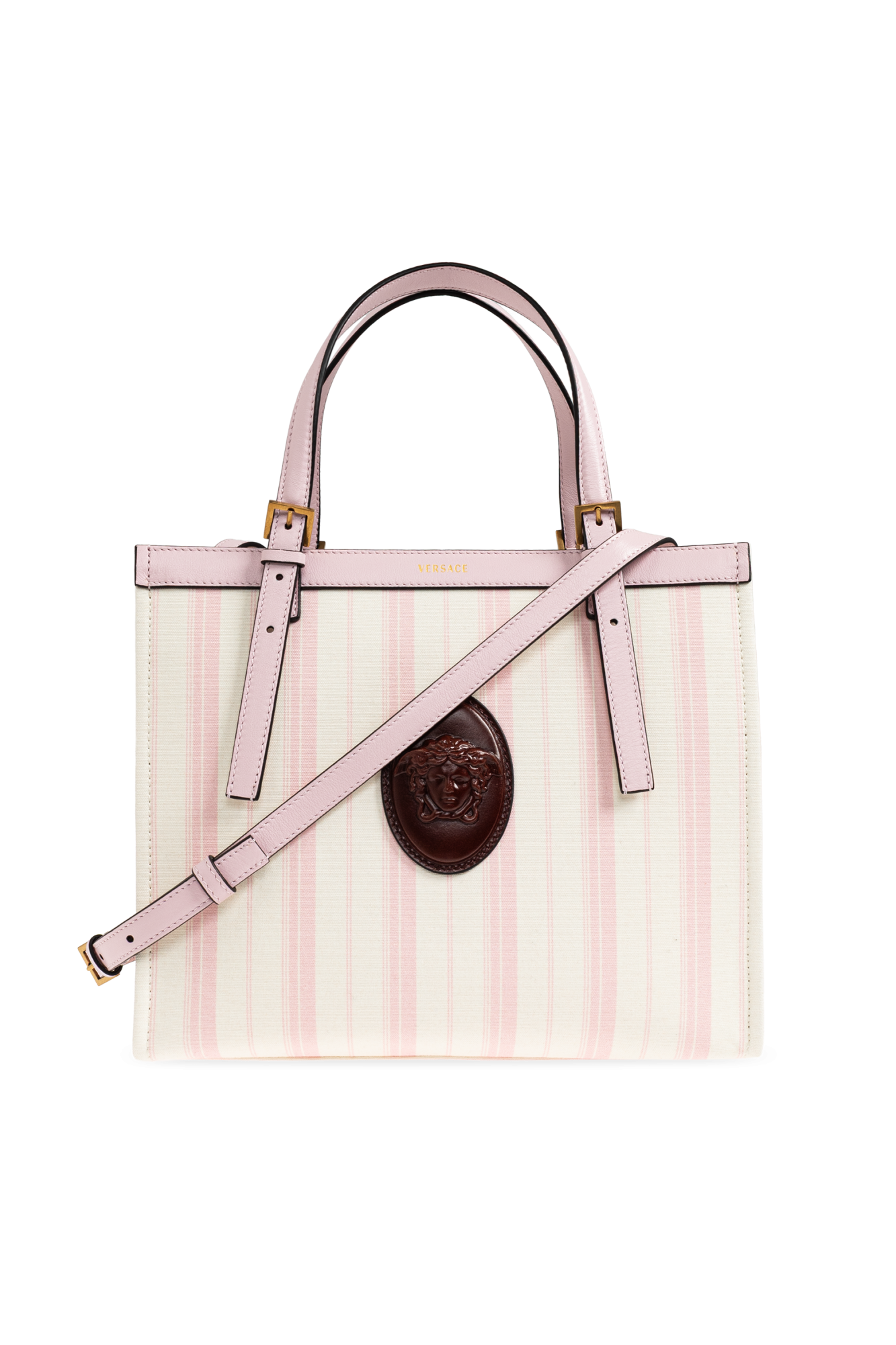 베르사체 Rivi re messenger 크로스백 여성 핑크 26FW 10243221A186325PH6J