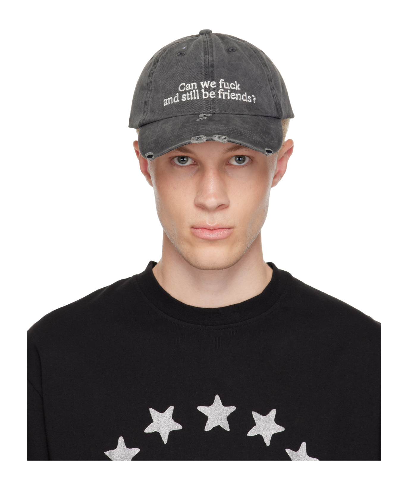 칼네 볼렌테 모자 남성 그레이 26SS CAP0101WASHEDBLACK