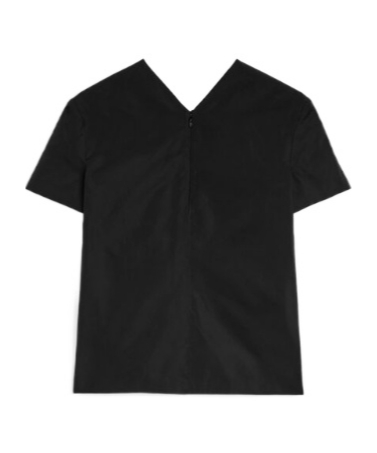 질 샌더 티셔츠 여성 블랙 26FW J02NC0308J70237001