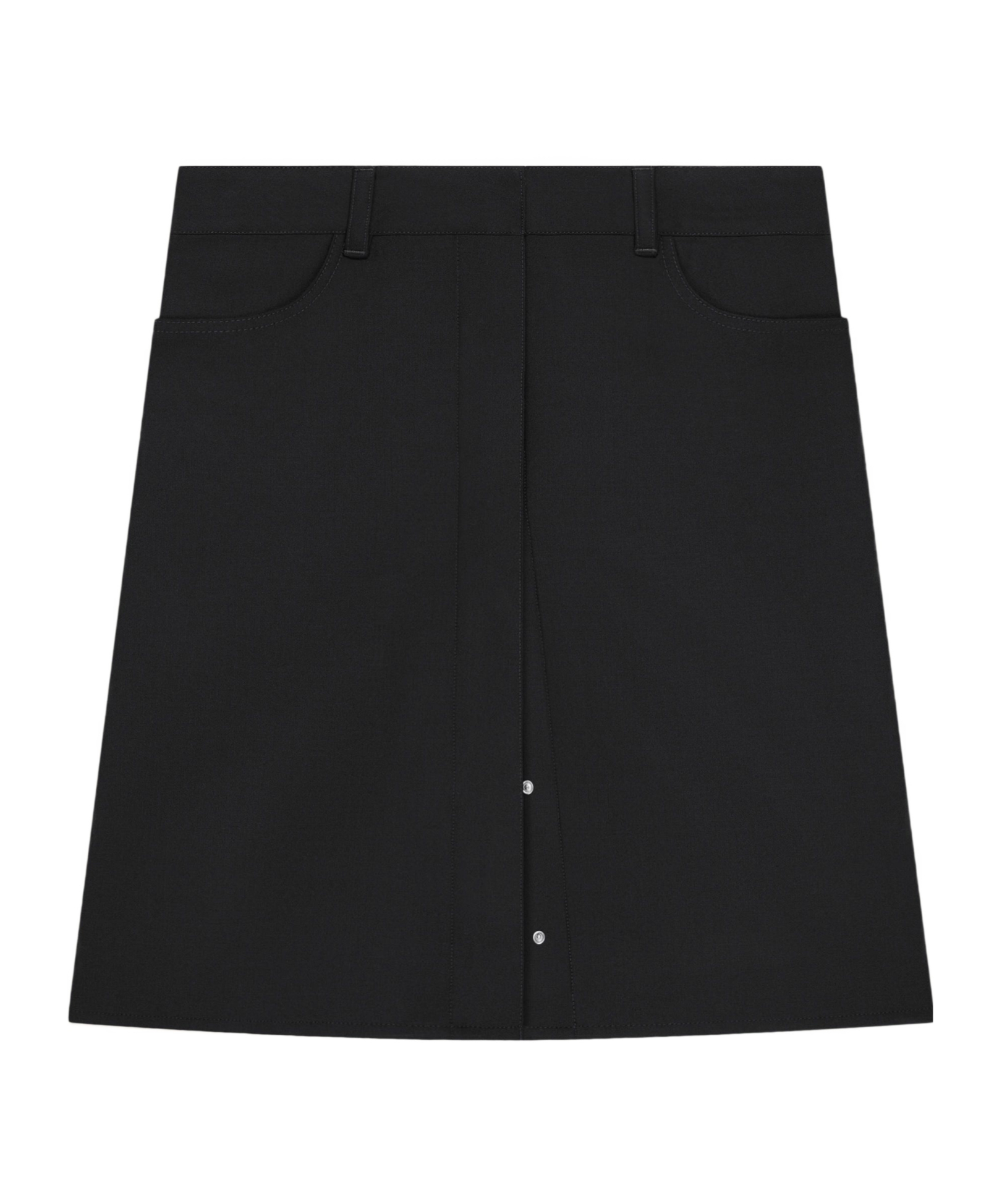 꾸레쥬 스커트 여성 블랙 26FW 426CJU422PL01709999
