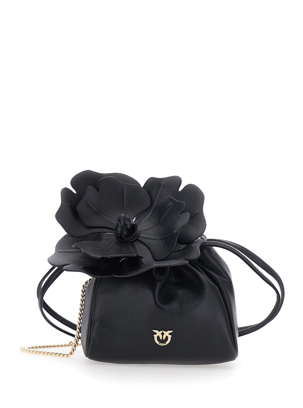 핀코 Pouch Flower Sheep Floral Details clutch 파우치 여성 블랙 26FW 107678A0F2Z99Y