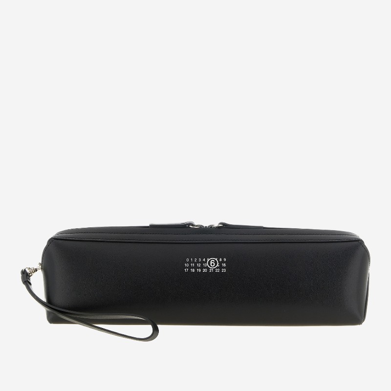 MM6메종마르지엘라 넘버릭 시그니처 가죽 클러치 SB6WF0022P9061 T8013