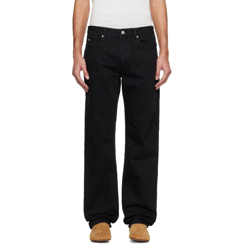 이자벨마랑 블랙 루이스 데님 진 PA0469HG-D1H04H 02FK FADED BLACK