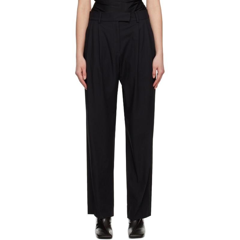 에쎄 스튜디오 블랙 테일러링 슬랙스 ESSE-008-PANT15-DRIVE Black