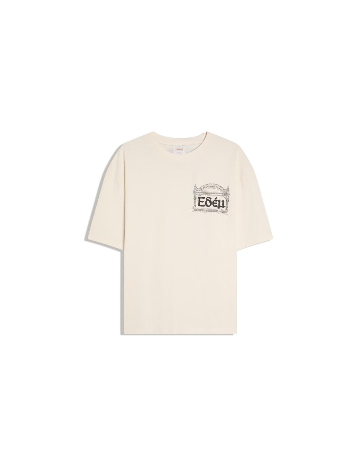 버쉬카 릴렉스핏 그래픽 반팔 티셔츠 1966/071 OFF WHITE