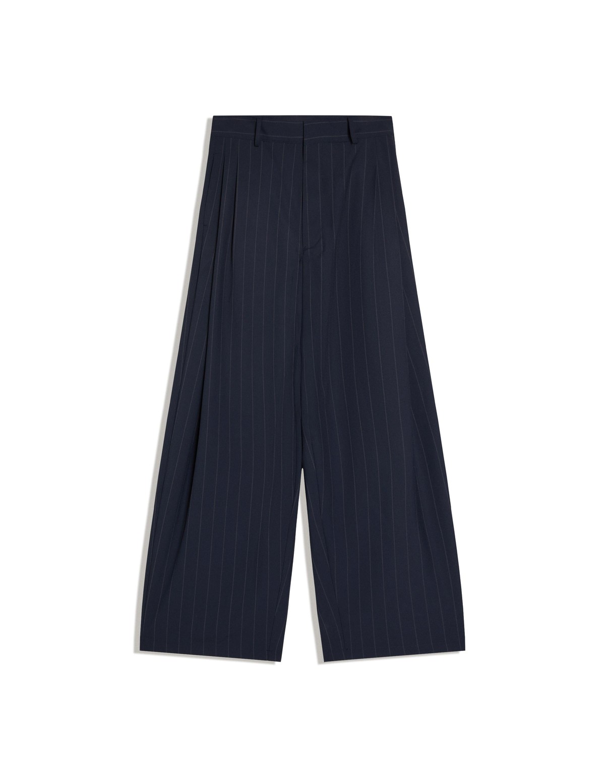 버쉬카 핀스트라이프 다트 배기 팬츠 2993/172 NAVY