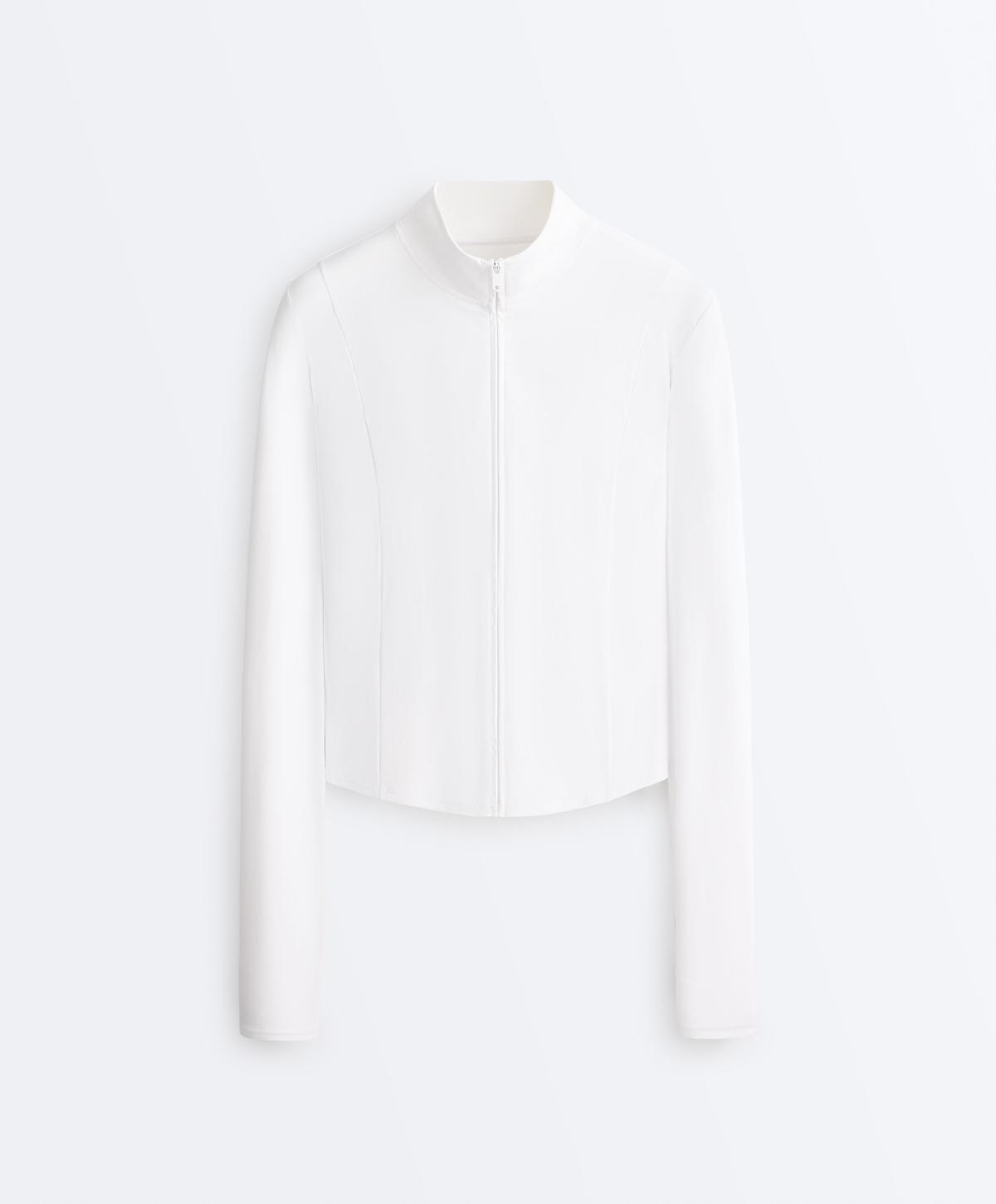 오이쇼 경량 테크니컬 크롭 자켓 5571/332/251 WHITE