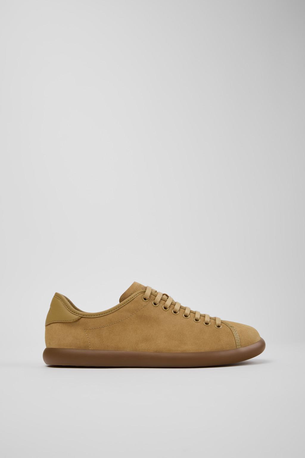 캠퍼 브라운 누벅 남성 스니커즈 Pelotas Soller K100974-021 BROWN