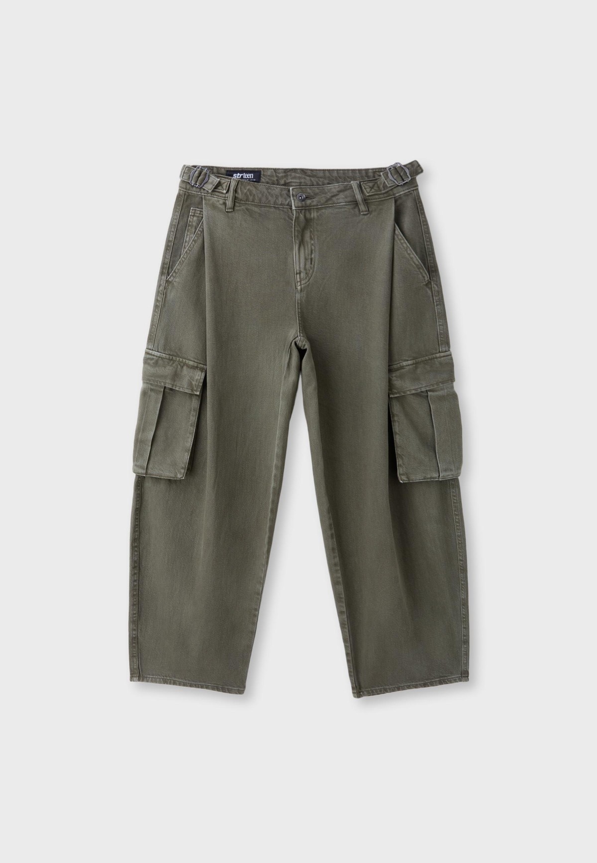 스트라디바리우스 코튼 플랩 포켓 카고 팬츠 8294/871/550 KHAKI