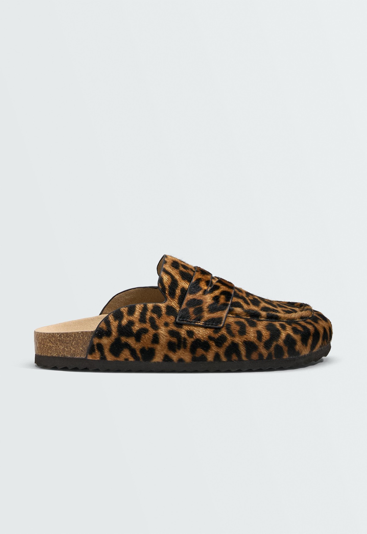 오이쇼 애니멀 프린트 레더 뮬 1293/880/195 LEOPARD