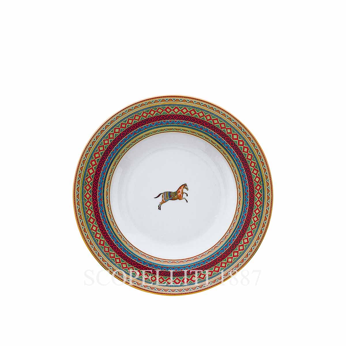 Hermes Soup Plate Cheval d'Orient 1