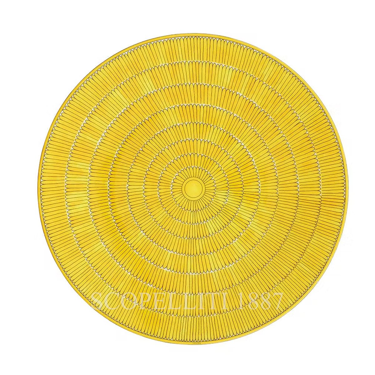 Hermès Soleil d’Hermès Presentation Plate 1