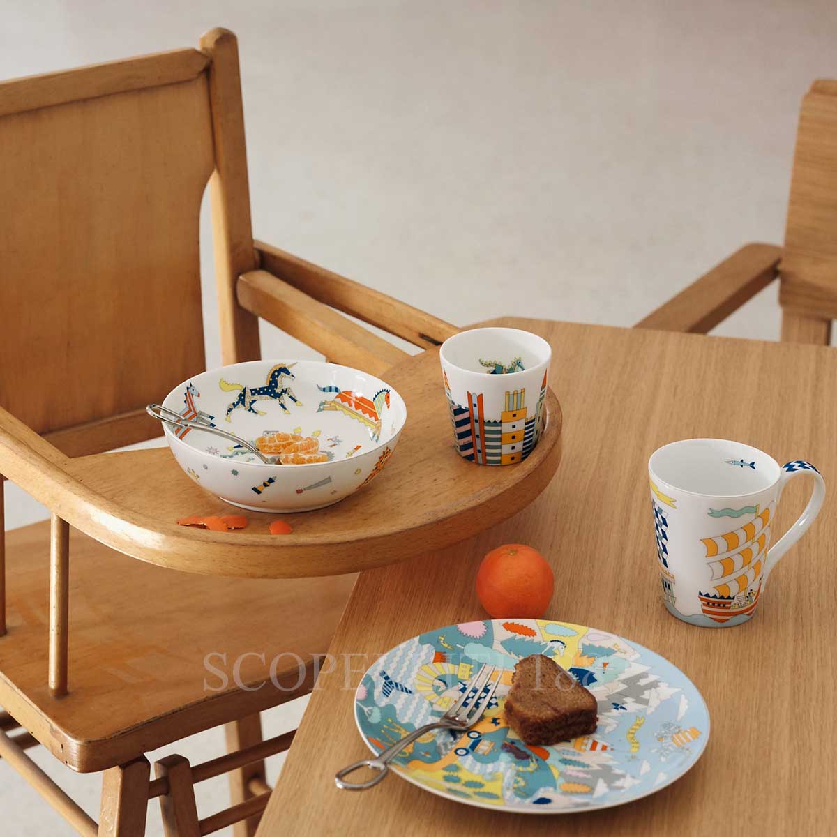 Hermes Dessert Plate Epopee 2