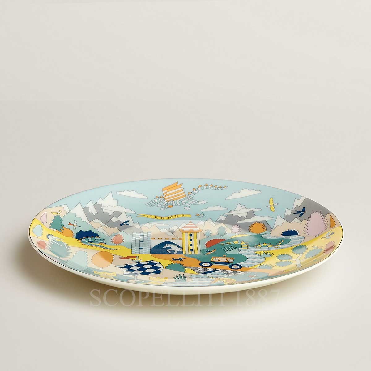 Hermes Dessert Plate Epopee 3