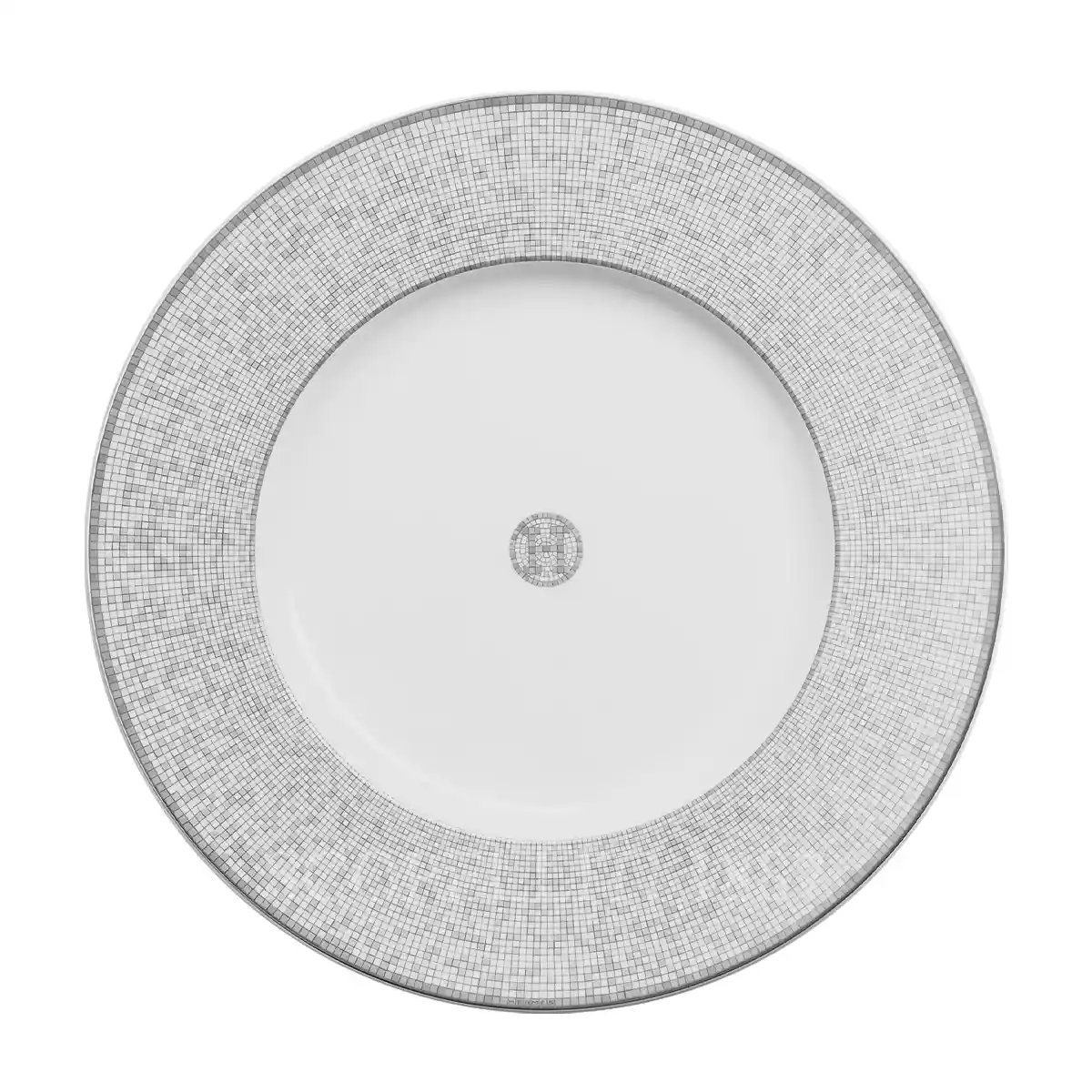 Hermès Mosaique au 24 Platinum Presentation Plate 1