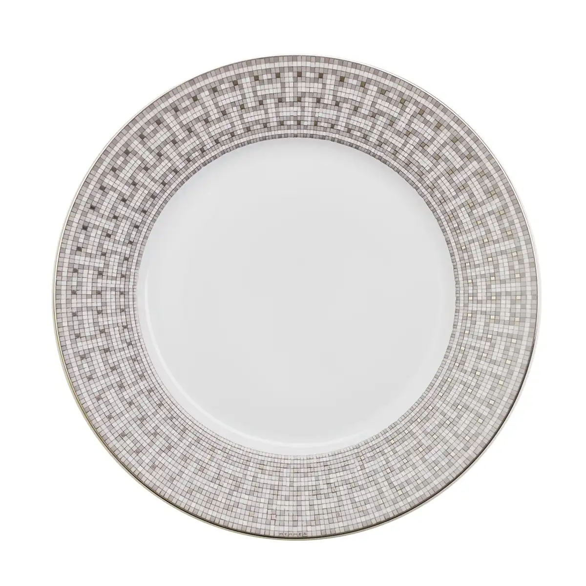 Hermès Mosaique au 24 Platinum Dinner Plate 1