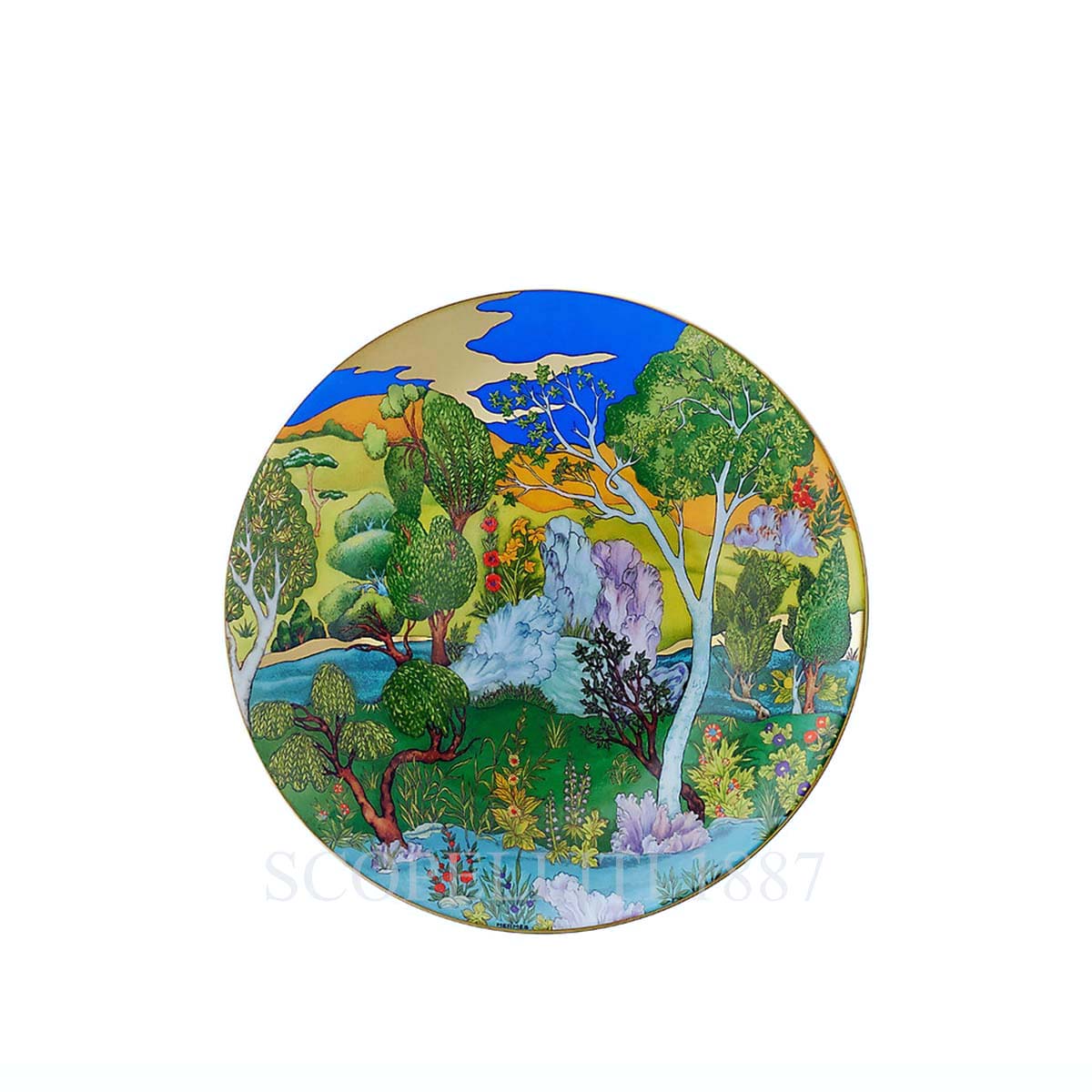 Hermes Bread and Butter Plate Cheval d'Orient n.2 1