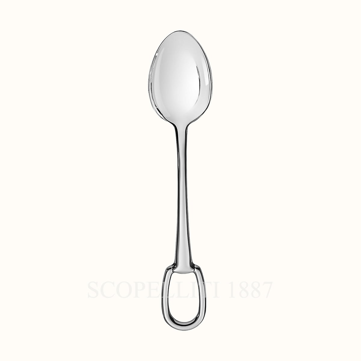 Hermes Dessert Spoon Attelage Steel 1