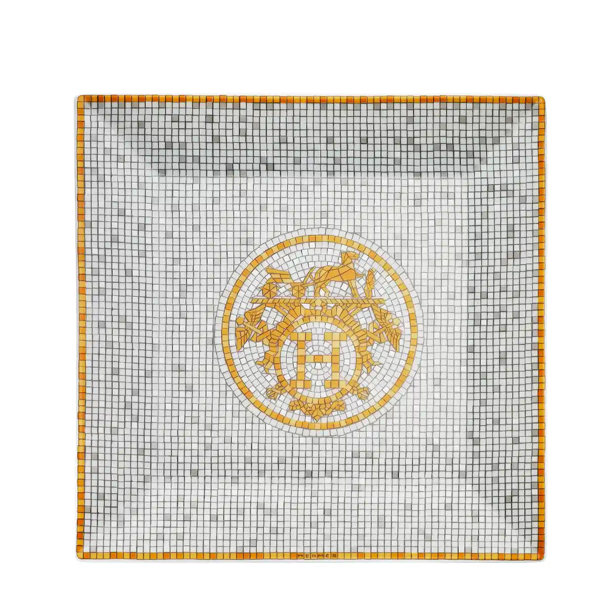 Hermès Mosaique au 24 Square Plate No.3 1