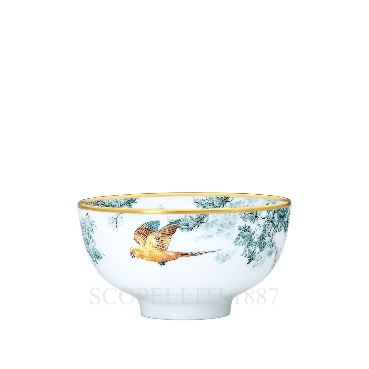 Hermes Carnets d'Equateur Medium Bowl Birds 1