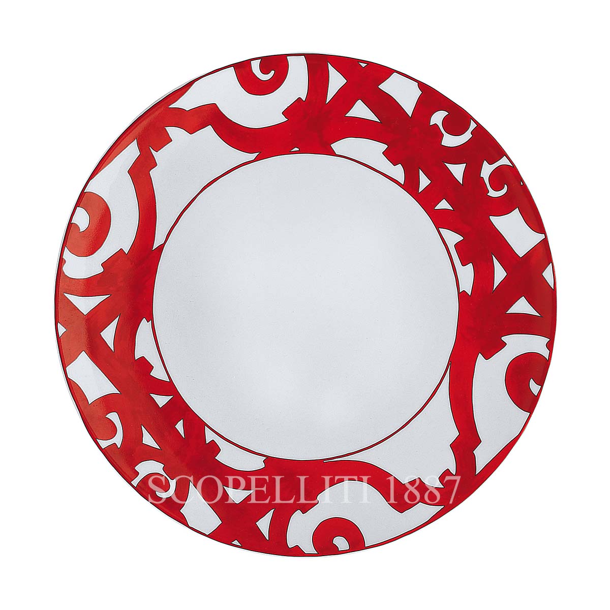 Hermes Balcon du Guadalquivir Presentation Plate - Set of 2 1