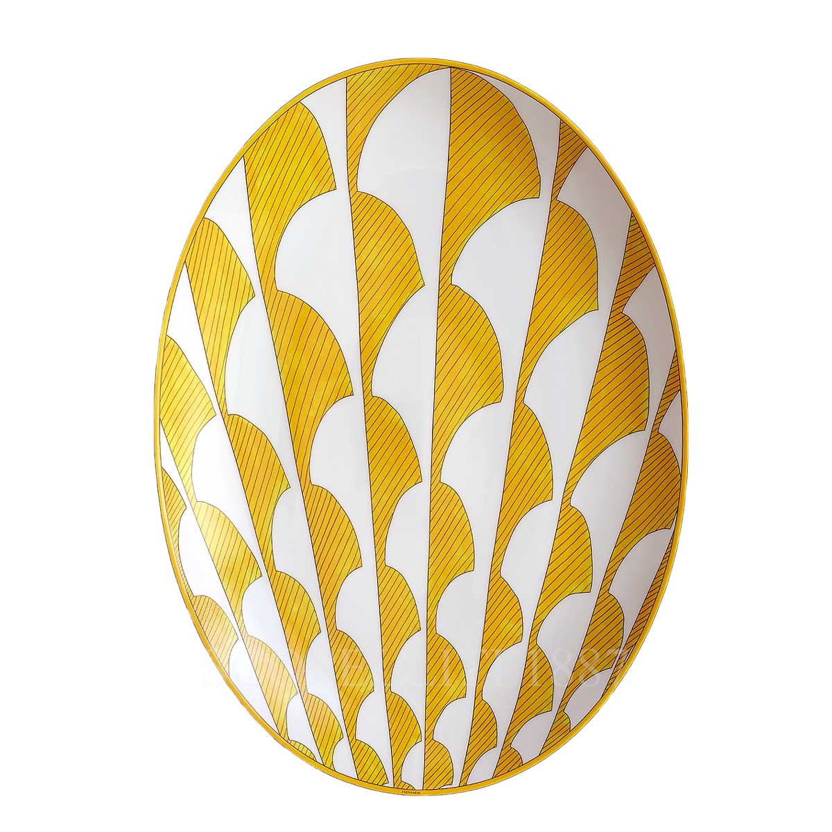 Hermès Soleil d’Hermès Medium Oval Platter 1