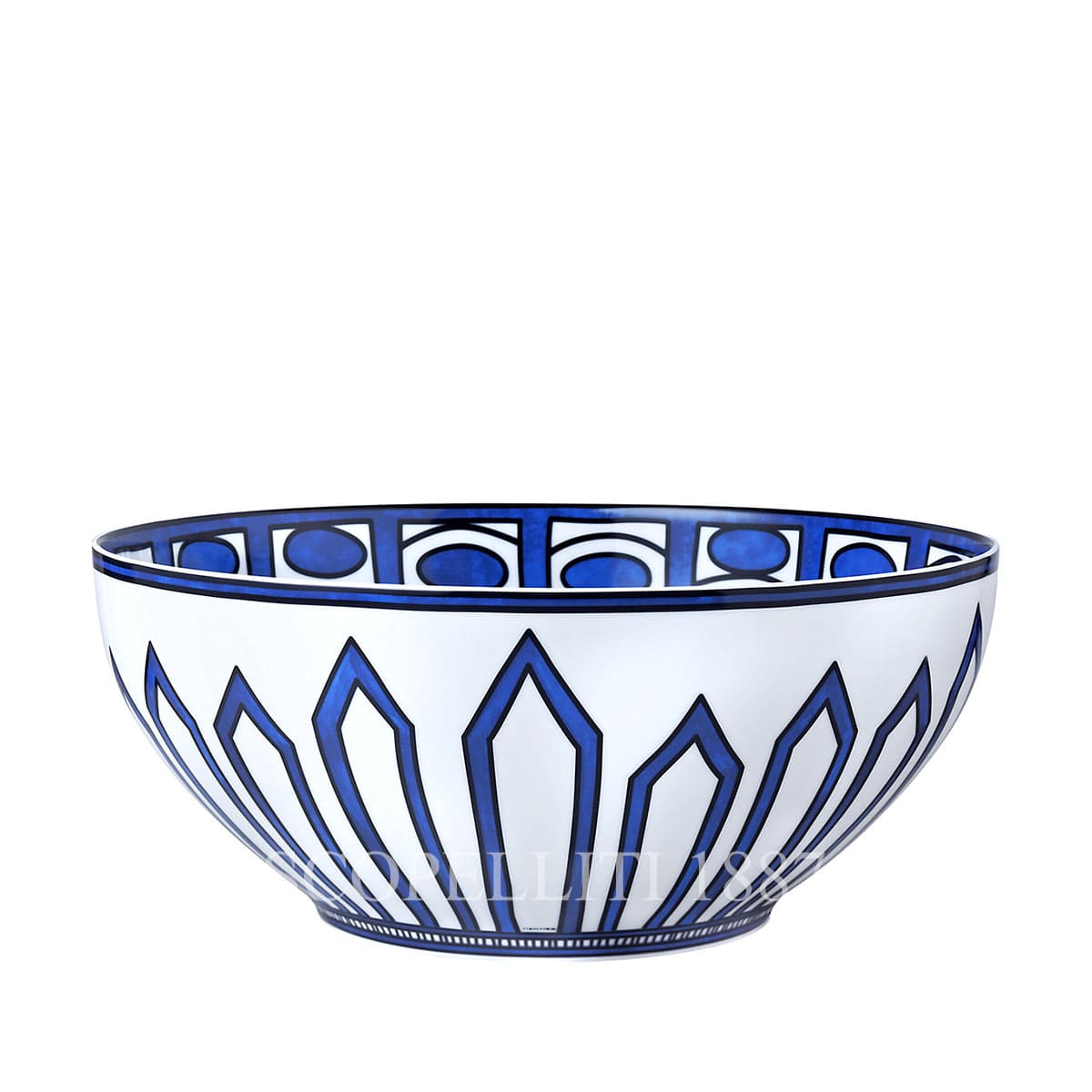 Hermès Bleus d’Ailleurs Large Salad Bowl 1