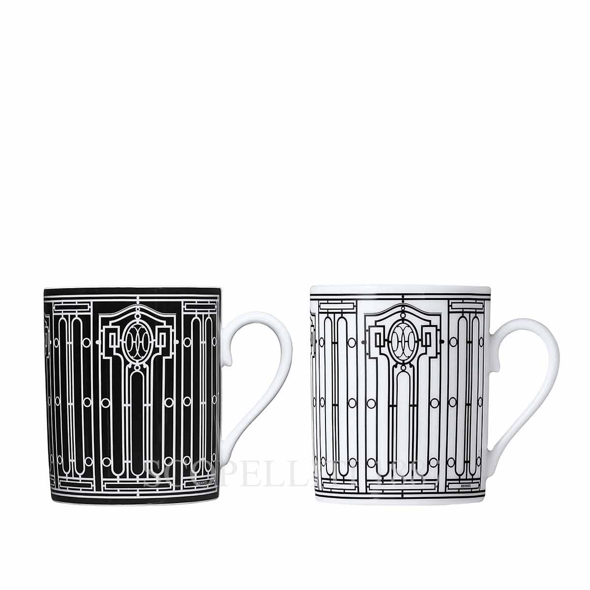 Hermès H Deco Set of 2 Mugs 1