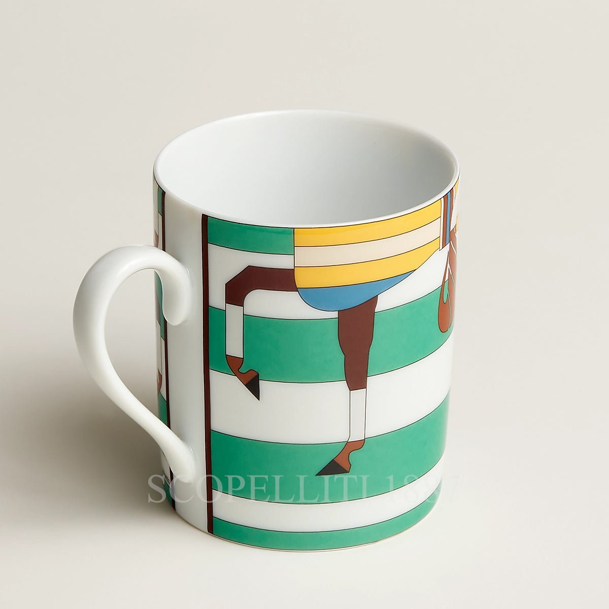 Hermes Mug n°3 Green Rocabar Limited Collection 4