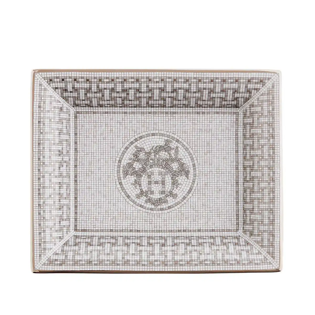 Hermès Mosaique au 24 Platinum Change Tray 1