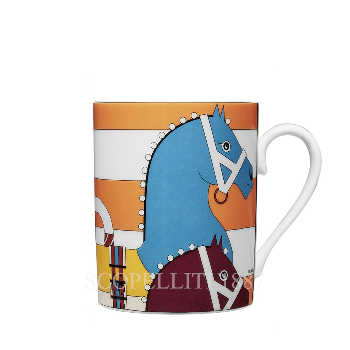 Hermes Mug n°1 Orange Rocabar Limited Collection 1