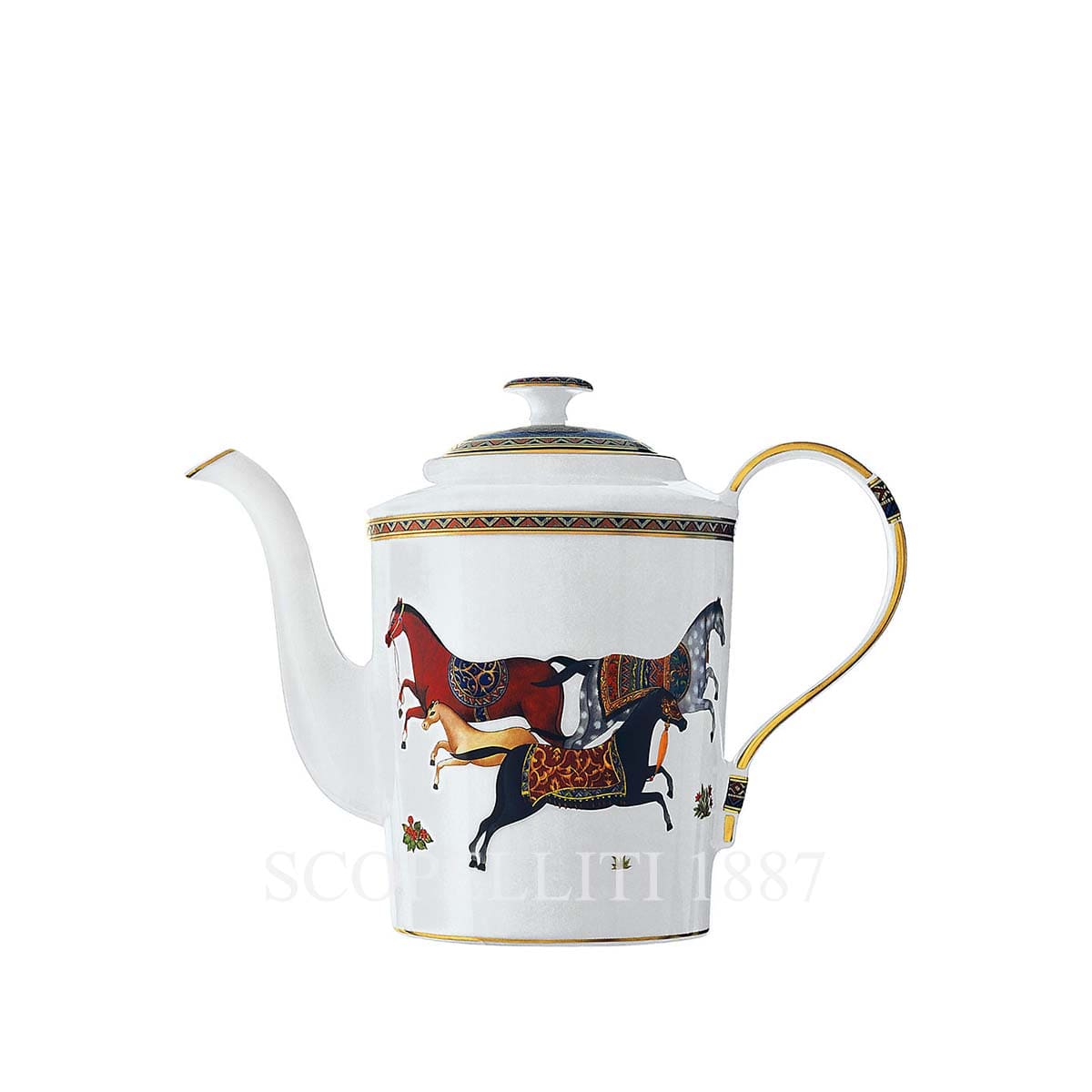 Hermes Teapot Cheval d'Orient 1