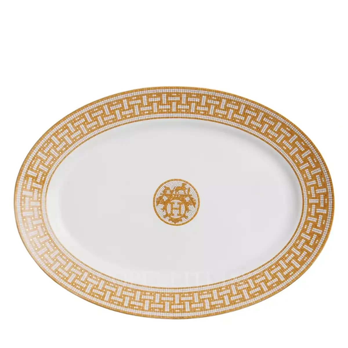 Hermès Mosaique au 24 Large Oval Platter 1