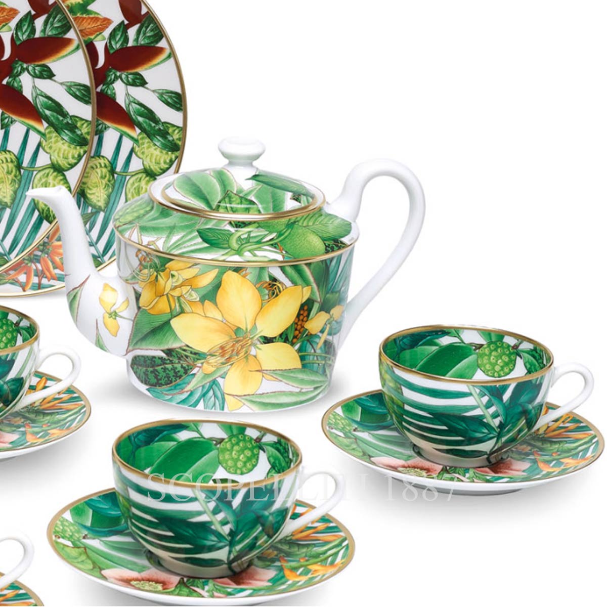 Hermes Passifolia Teapot 3
